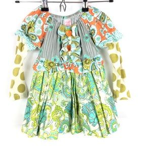 Giggle moon girls 4T‎ top tunic long sleeve